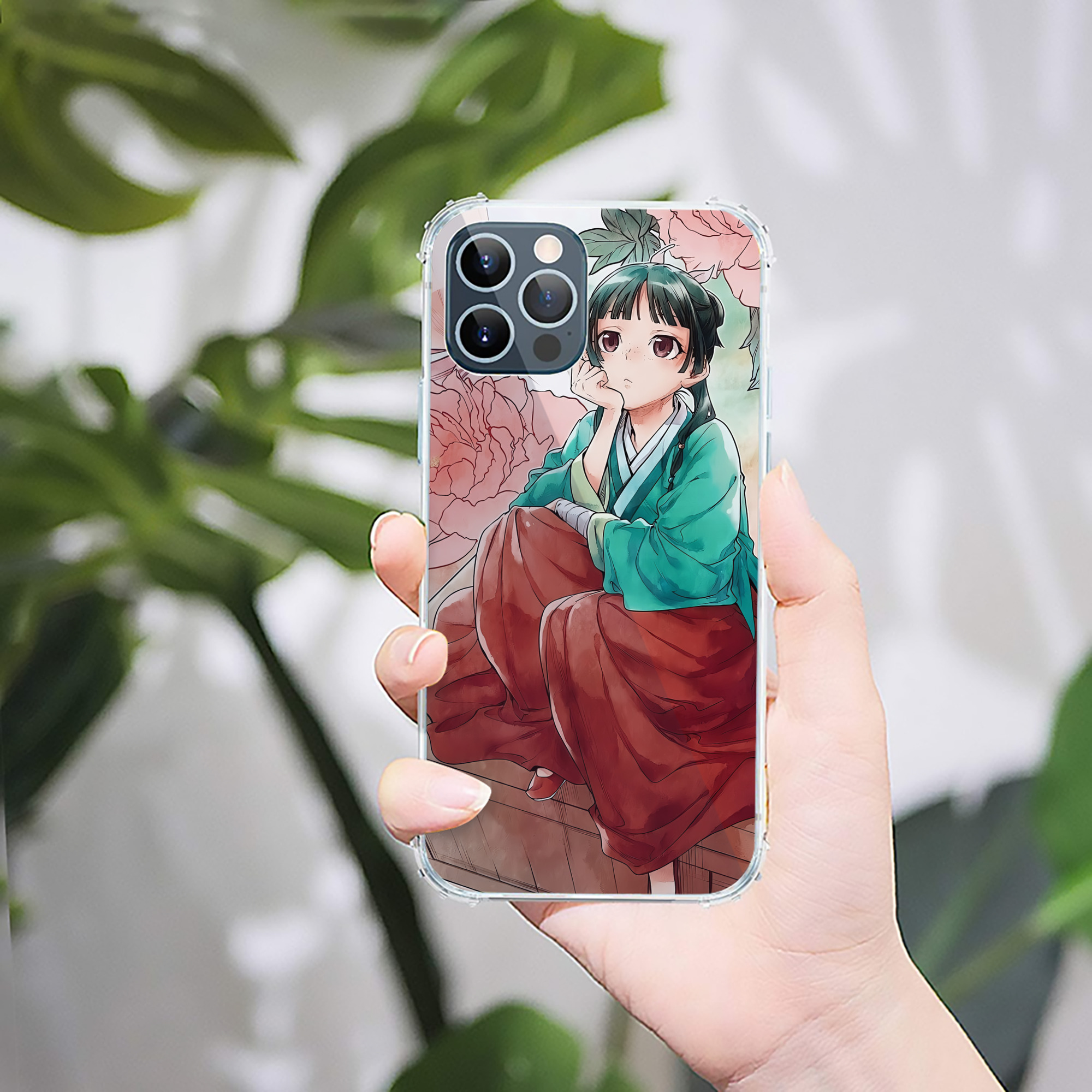 （画像用） 薬屋のひとりごと The Apothecary Diaries 【iPhone 12シリーズ対応】透明スマホケース（クリアソフトケース）